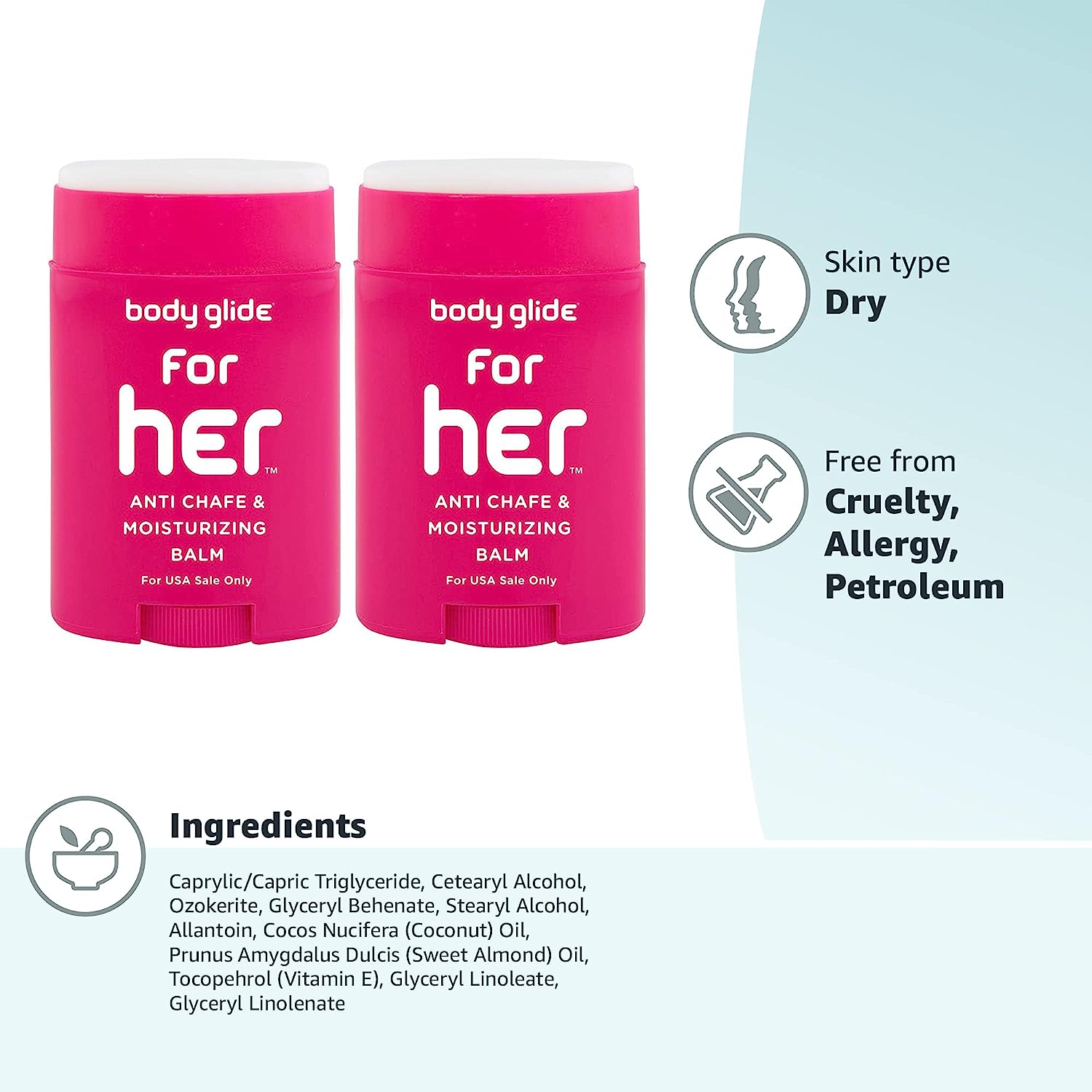 Body Glide For Her Anti Chafe Balm 1.5oz Review Voyage Voices