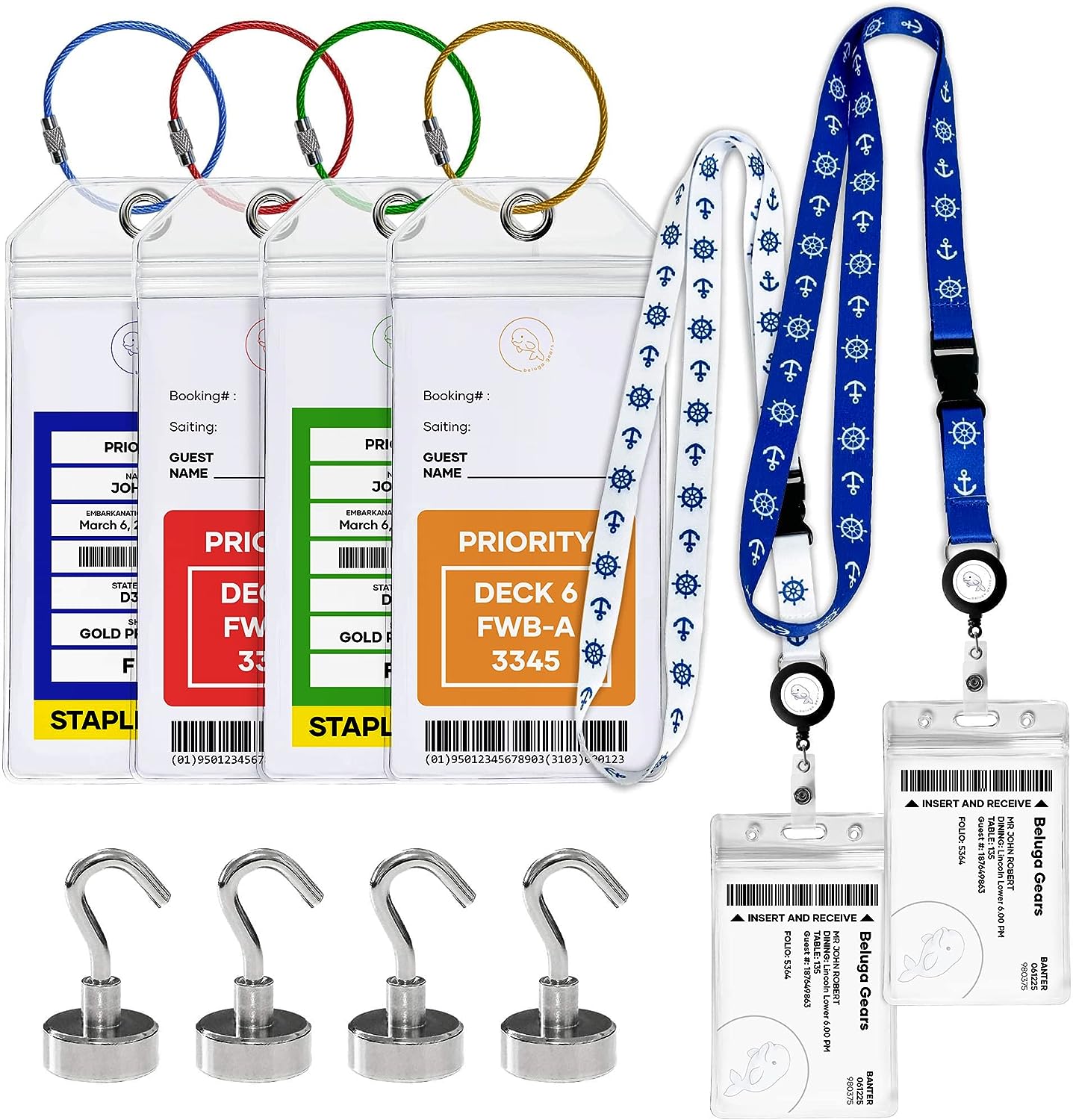 Cruise Luggage Tags Essentials 4 Sets Review Voyage Voices