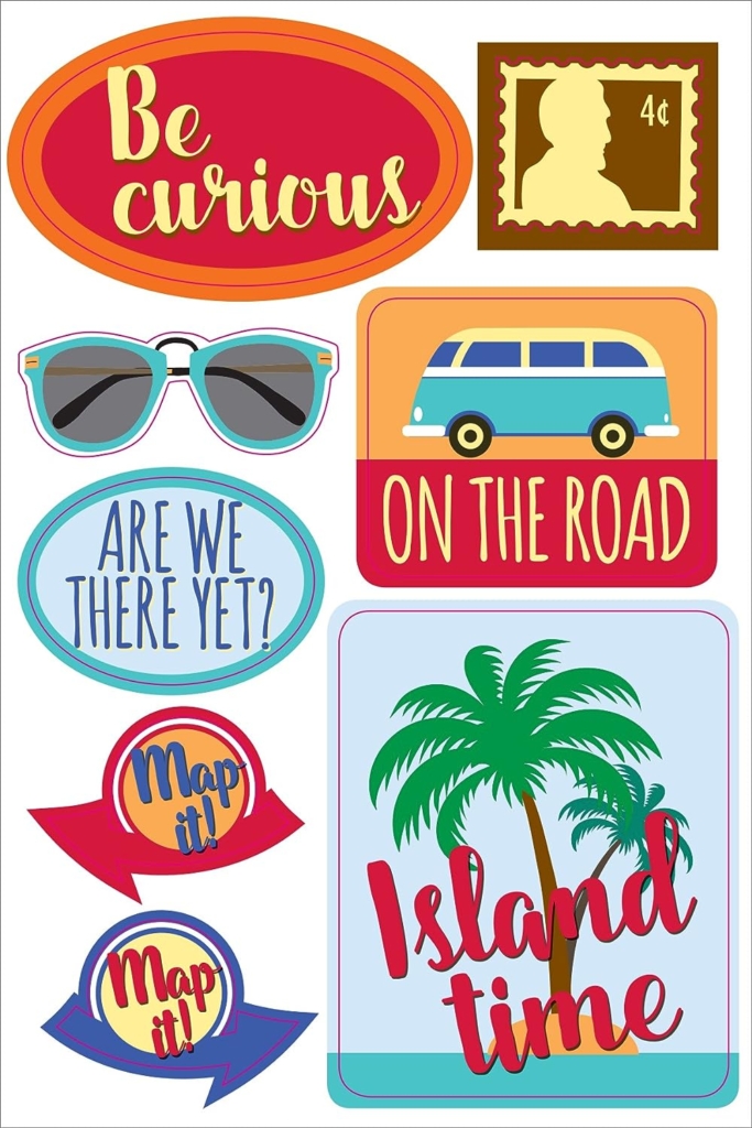 Essentials Travel Planner Stickers (set of 200+ stickers)